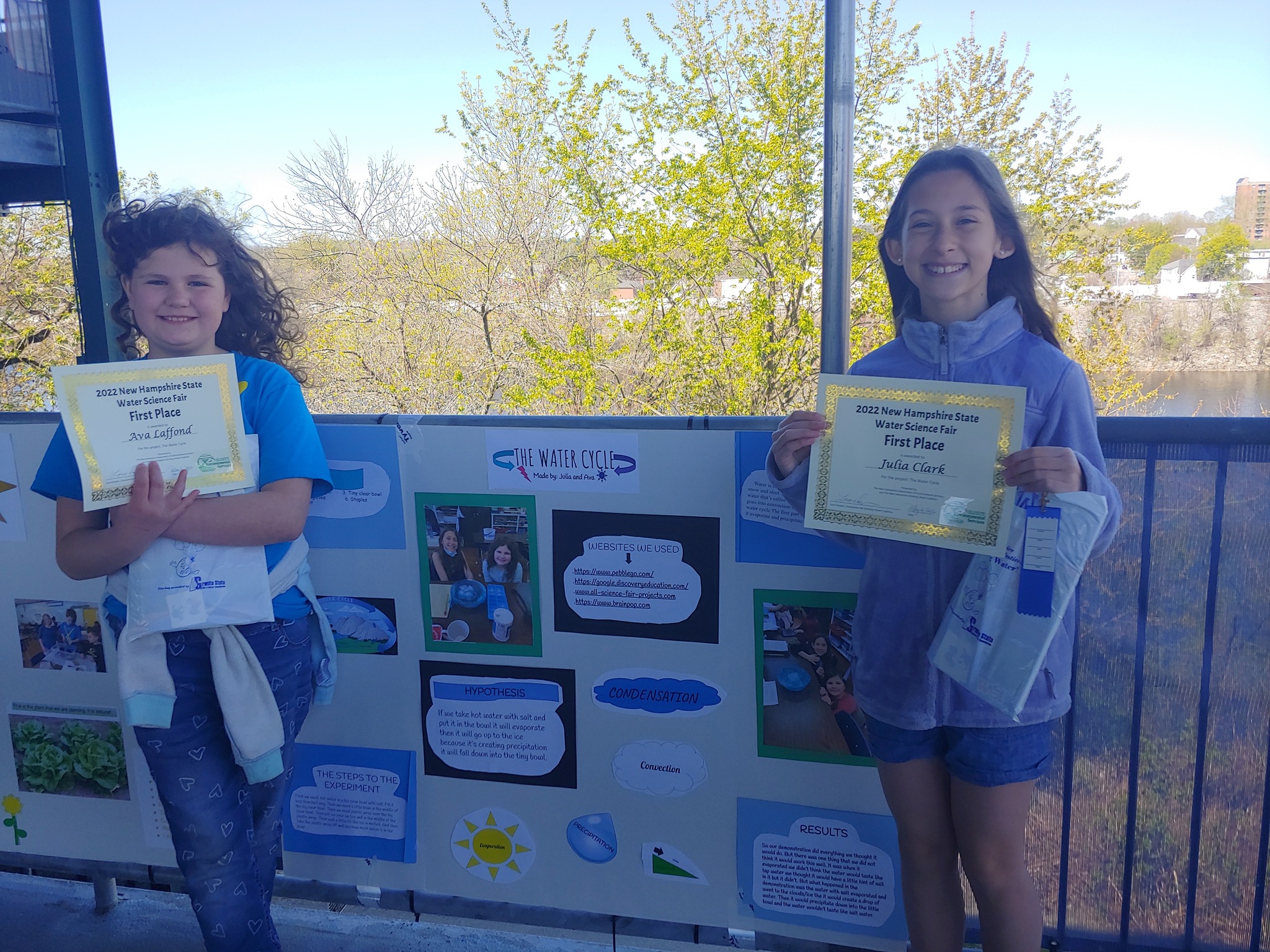 Pinehurst Panthers participate in science fair