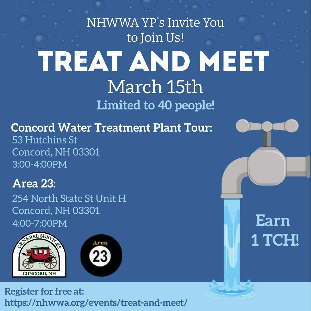 Treat and Meet New Hampshire Water Works Association
